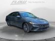 New 2025 Hyundai Elantra Hybrid Blue Sedan