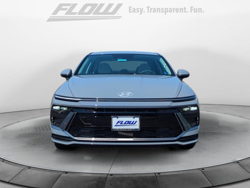 New 2026 Hyundai Sonata Hybrid Blue Sedan