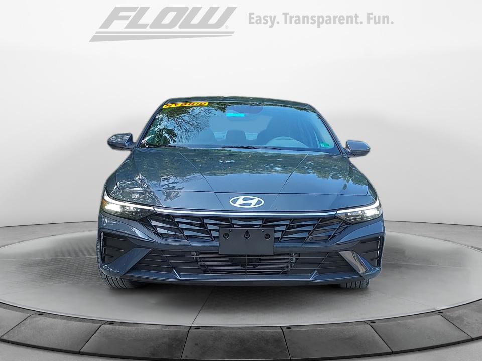 2025 Hyundai Elantra Hybrid Blue photo 2