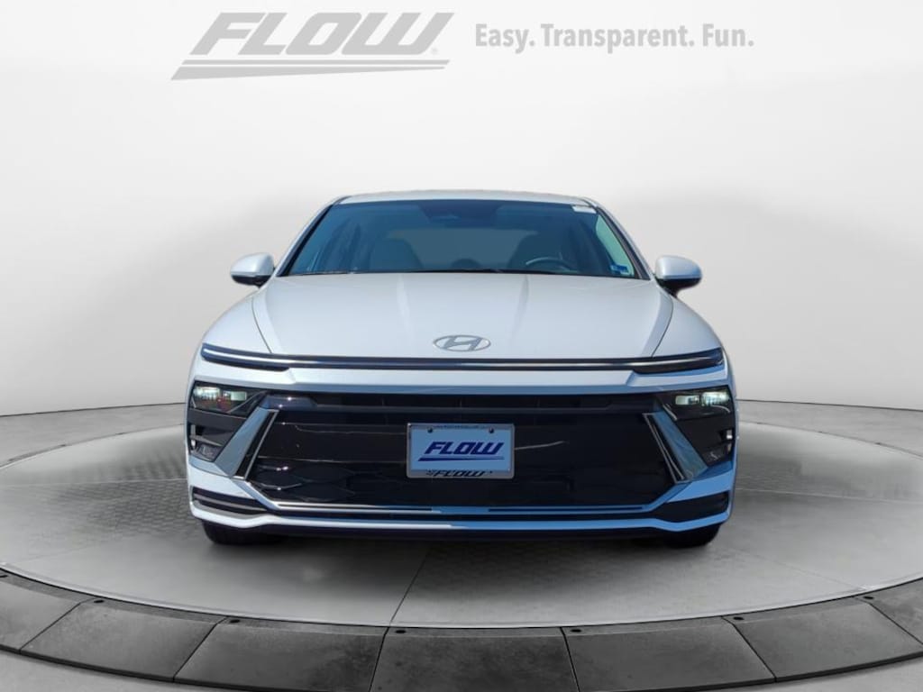 New 2026 Hyundai Sonata Hybrid Blue Sedan