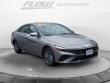New 2025 Hyundai Elantra Hybrid Blue Sedan