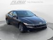 New 2025 Hyundai Elantra Hybrid Blue Sedan