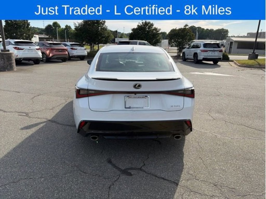 Certified 2025 Lexus IS 350 F SPORT Design Sedan