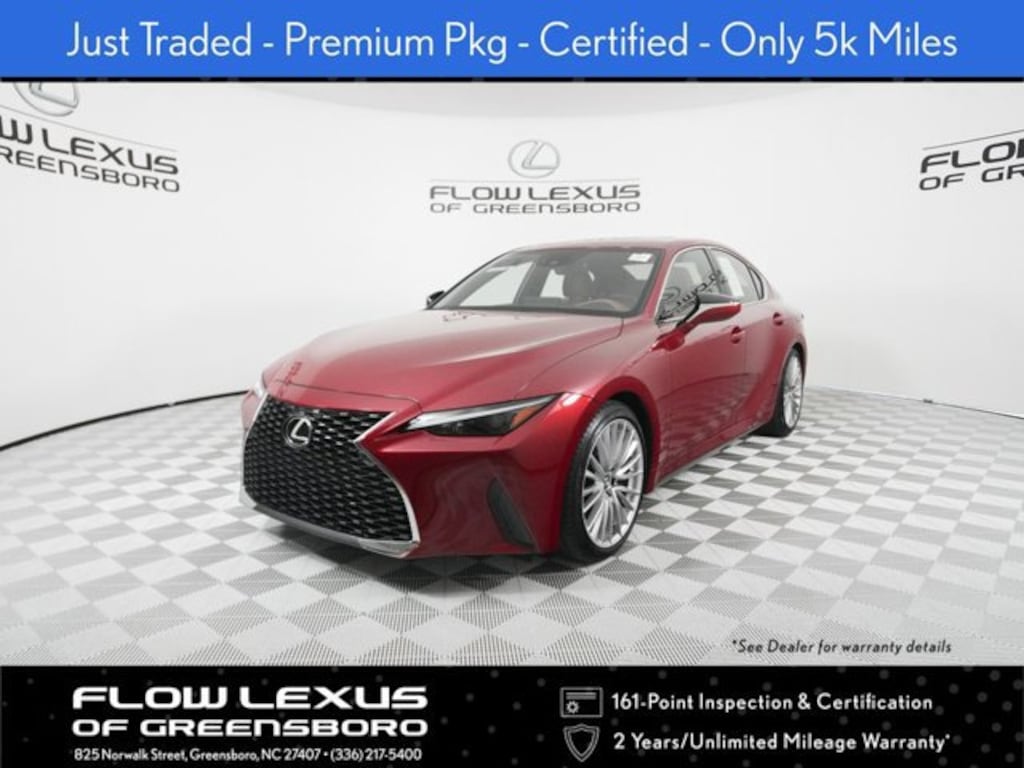 Certified 2025 Lexus IS 300 Sedan