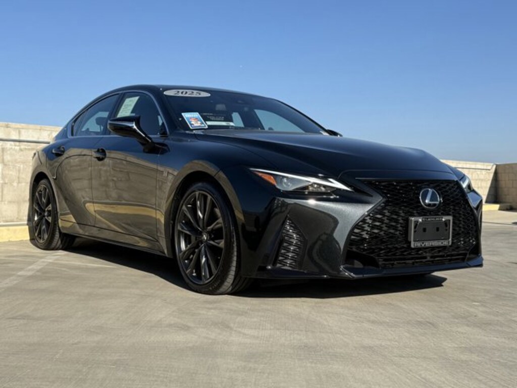 Certified 2025 Lexus IS 350 F SPORT Design Sedan