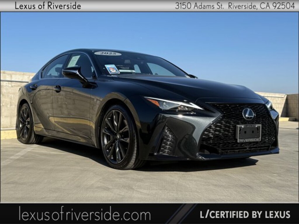 Certified 2025 Lexus IS 350 F SPORT Design Sedan