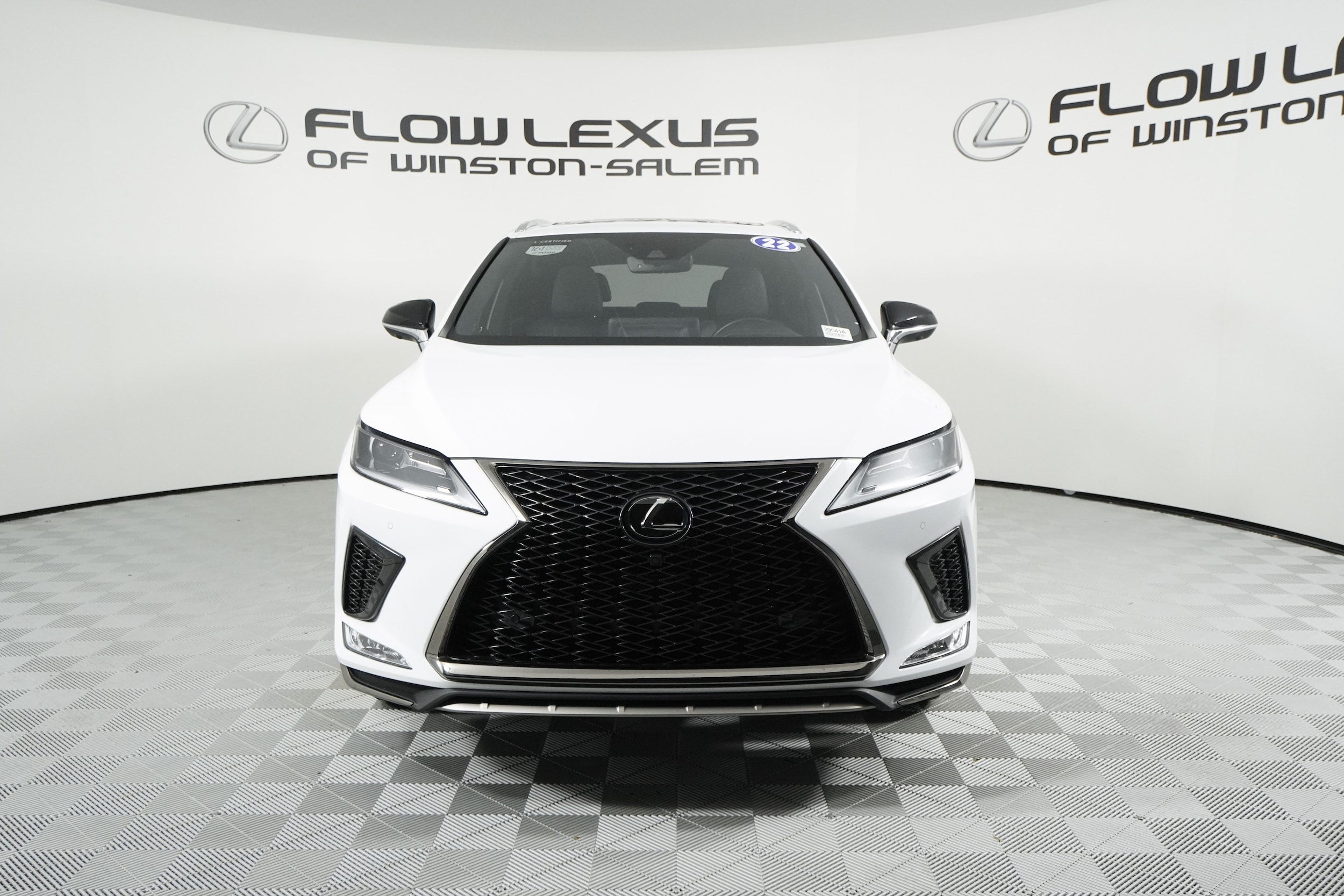 Certified 2022 Lexus RX 350 F SPORT with VIN 2T2YZMDA9NC361884 for sale in Winston Salem, NC