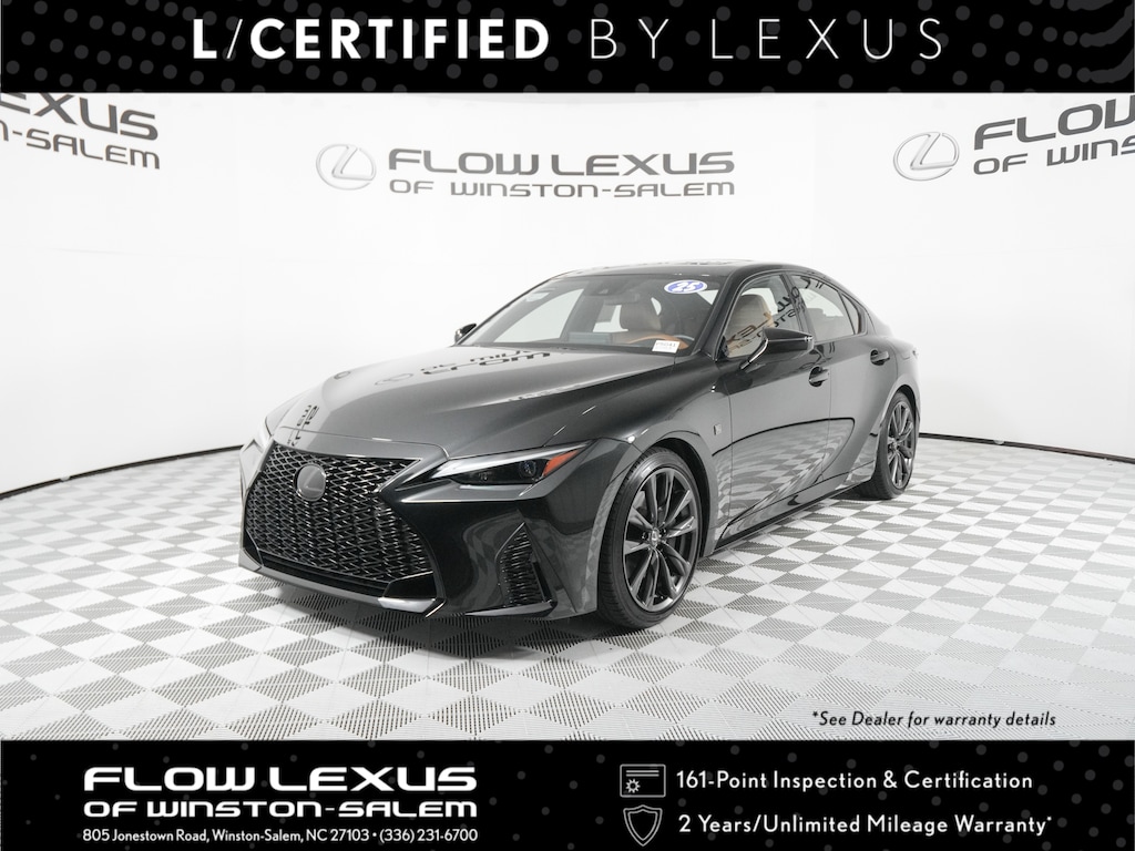 Certified 2025 Lexus IS 350 F SPORT Design Sedan