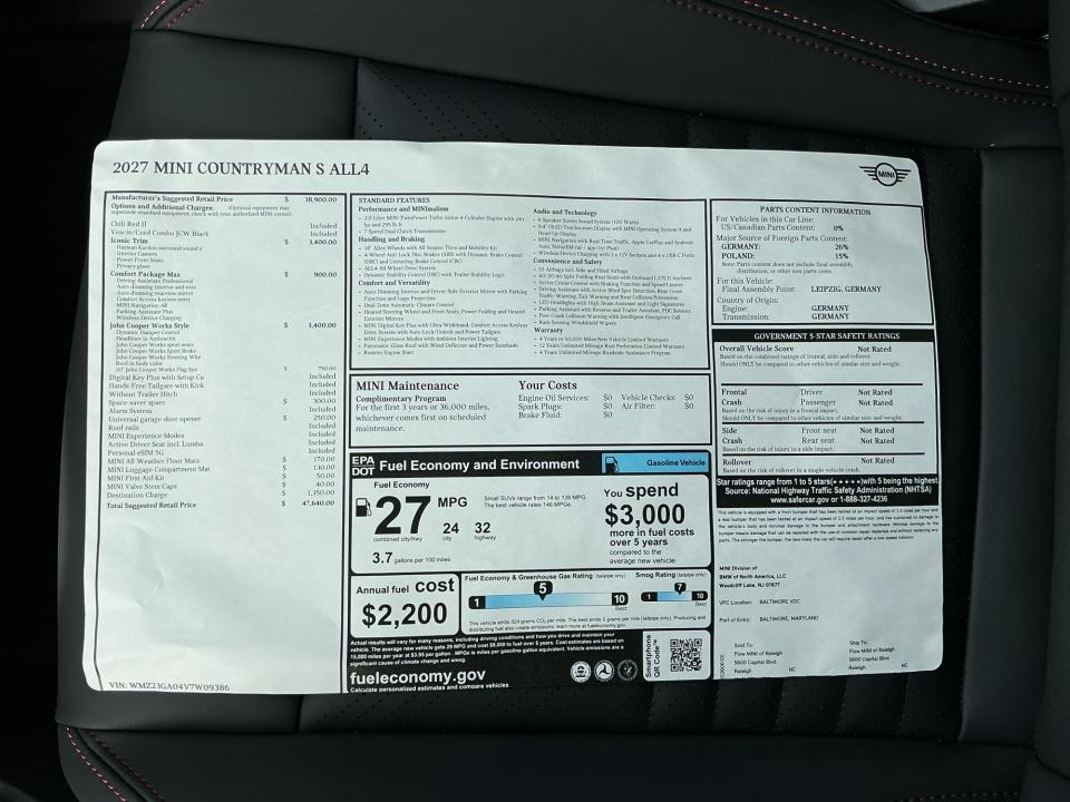 2027 MINI Countryman S - Photo 33