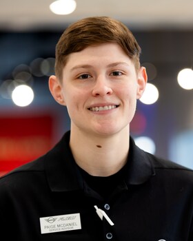 Staff member Paige McDaniel from 8b7fff5ca71b