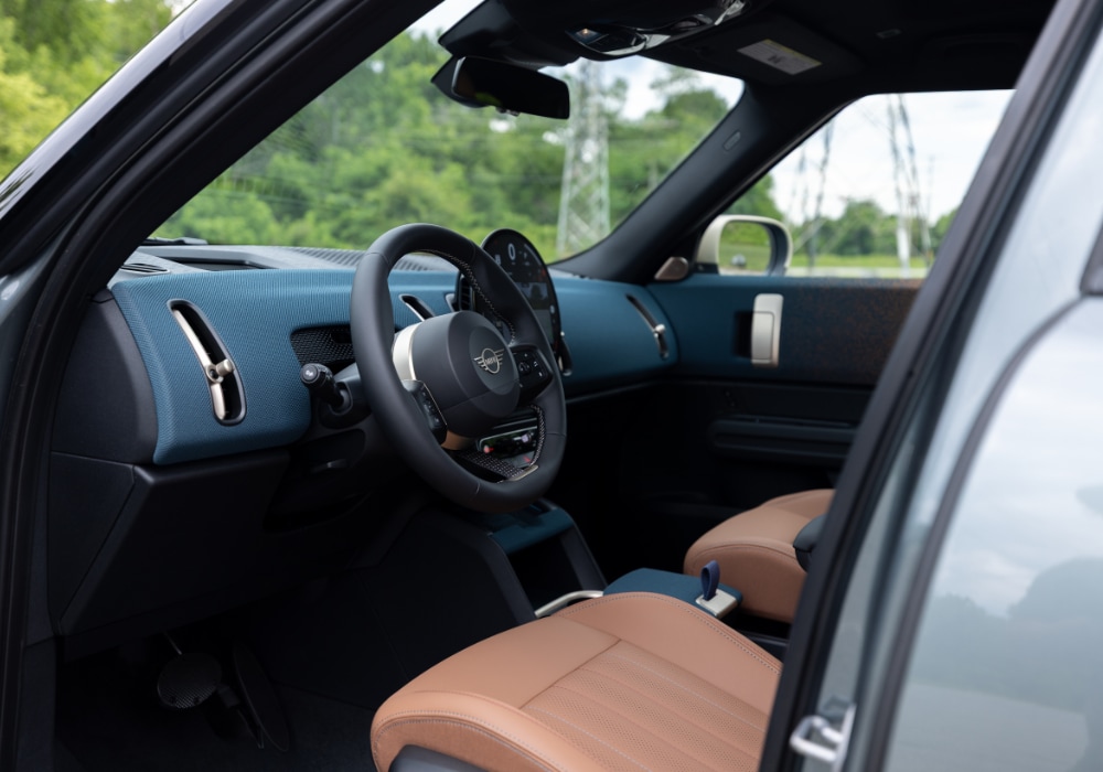 Interior of the 2026 Mini Cooper Countryman
