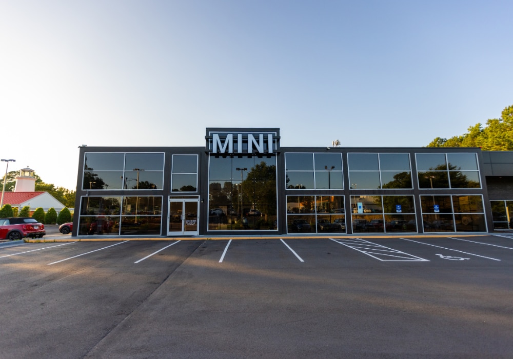 MINI Raleigh dealership store front