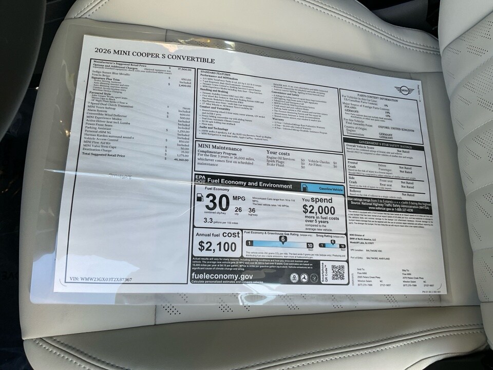 2026 MINI Convertible S - Photo 33