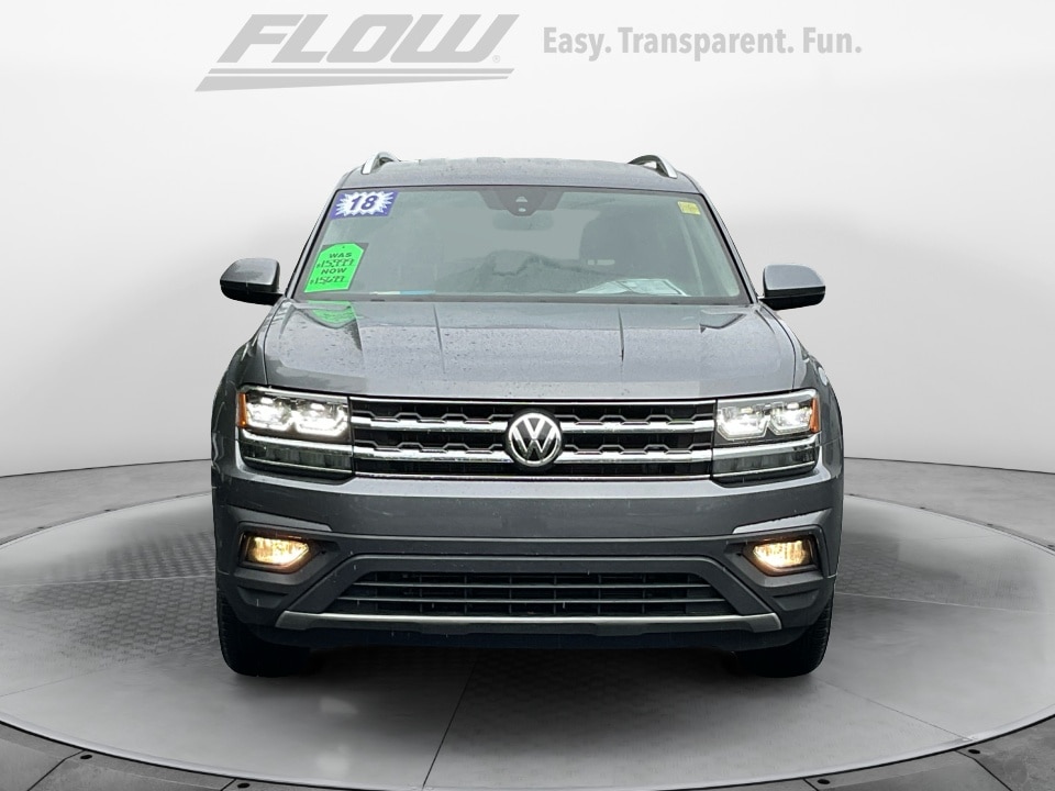 Used 2018 Volkswagen Atlas SE w/Tech with VIN 1V2LR2CA6JC518289 for sale in Raleigh, NC