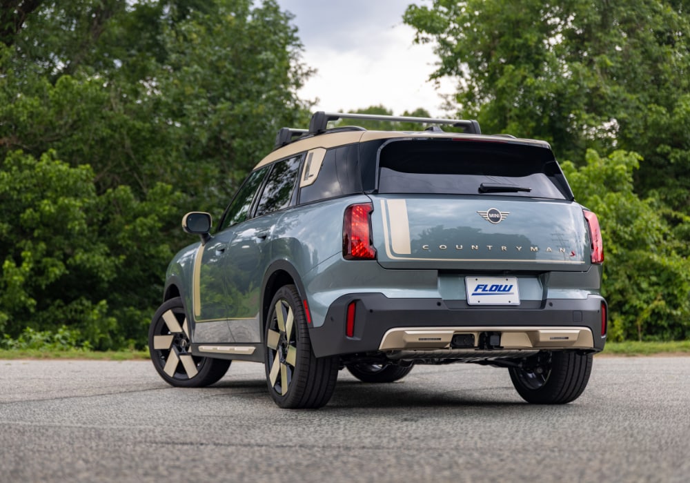 Rear view of a 2025 Mini Cooper Countryman