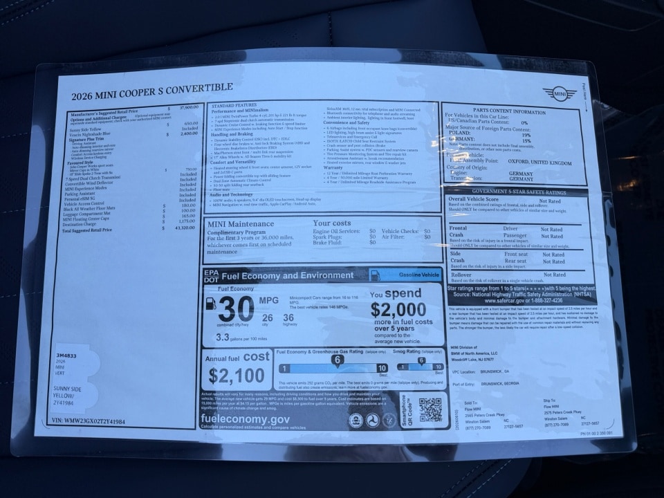 2026 MINI Convertible S - Photo 33