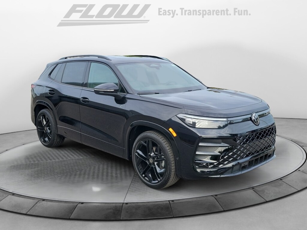 New 2025 Volkswagen Tiguan 2.0T SE R-Line Black SUV