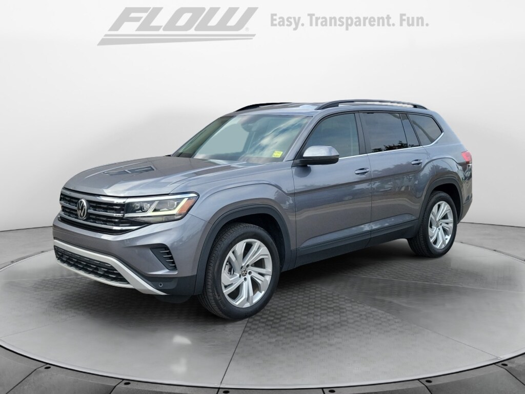Certified 2021 Volkswagen Atlas 3.6L V6 SE w/Technology SUV