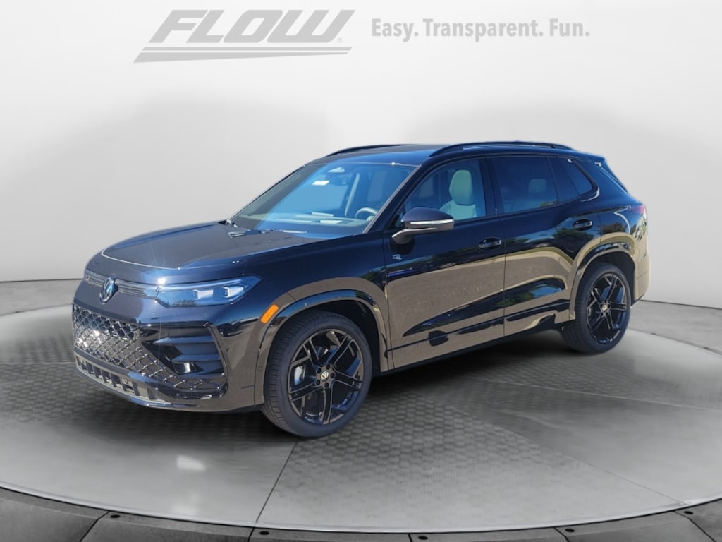 New 2025 Volkswagen Tiguan 2.0T SE R-Line Black SUV