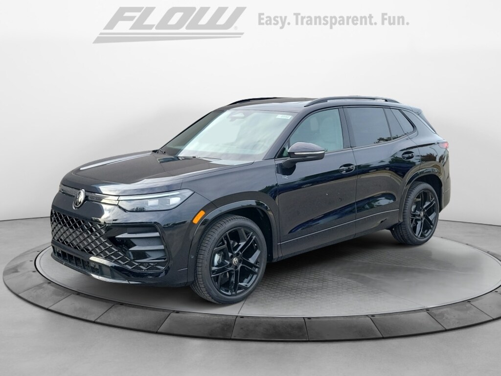 New 2025 Volkswagen Tiguan 2.0T SE R-Line Black SUV