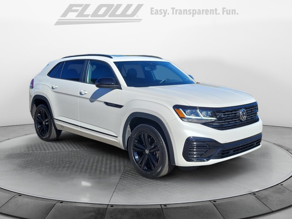 Certified 2023 Volkswagen Atlas Cross Sport 3.6L V6 SEL R-Line Black SUV