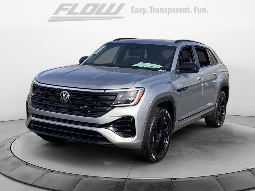 New 2026 Volkswagen Atlas Cross Sport 2.0T SEL R-Line Black SUV
