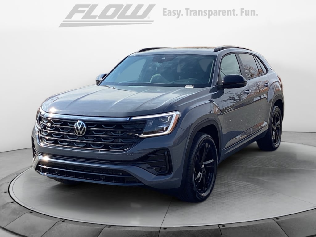 New 2026 Volkswagen Atlas Cross Sport 2.0T SEL R-Line Black SUV