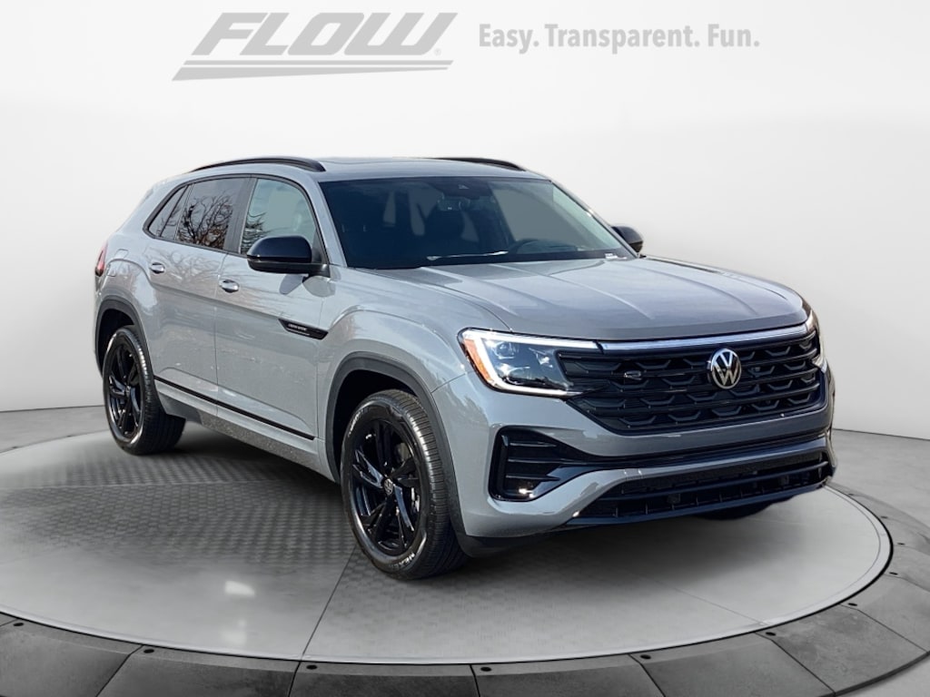 New 2026 Volkswagen Atlas Cross Sport 2.0T SEL R-Line Black SUV