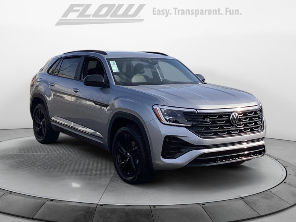 New 2026 Volkswagen Atlas Cross Sport 2.0T SEL R-Line Black SUV