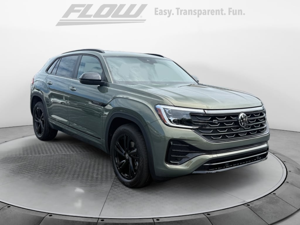 New 2026 Volkswagen Atlas Cross Sport 2.0T SEL R-Line Black SUV
