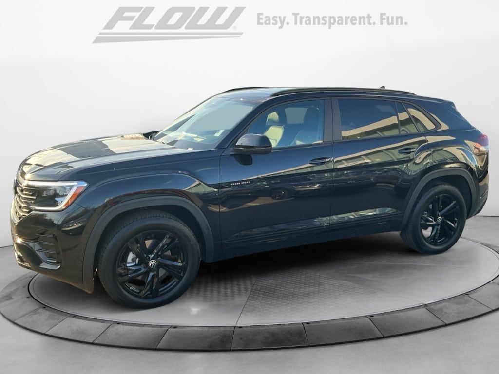 New 2026 Volkswagen Atlas Cross Sport 2.0T SEL R-Line Black SUV