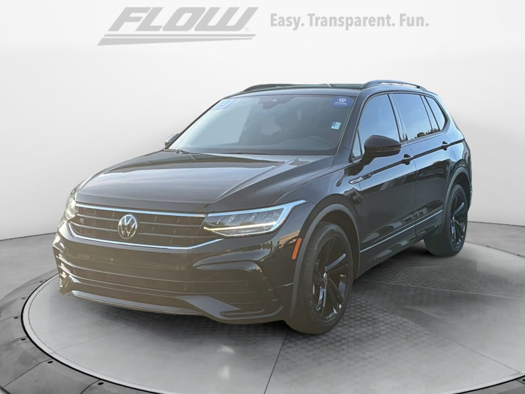 Certified 2023 Volkswagen Tiguan 2.0T SE R-Line Black SUV
