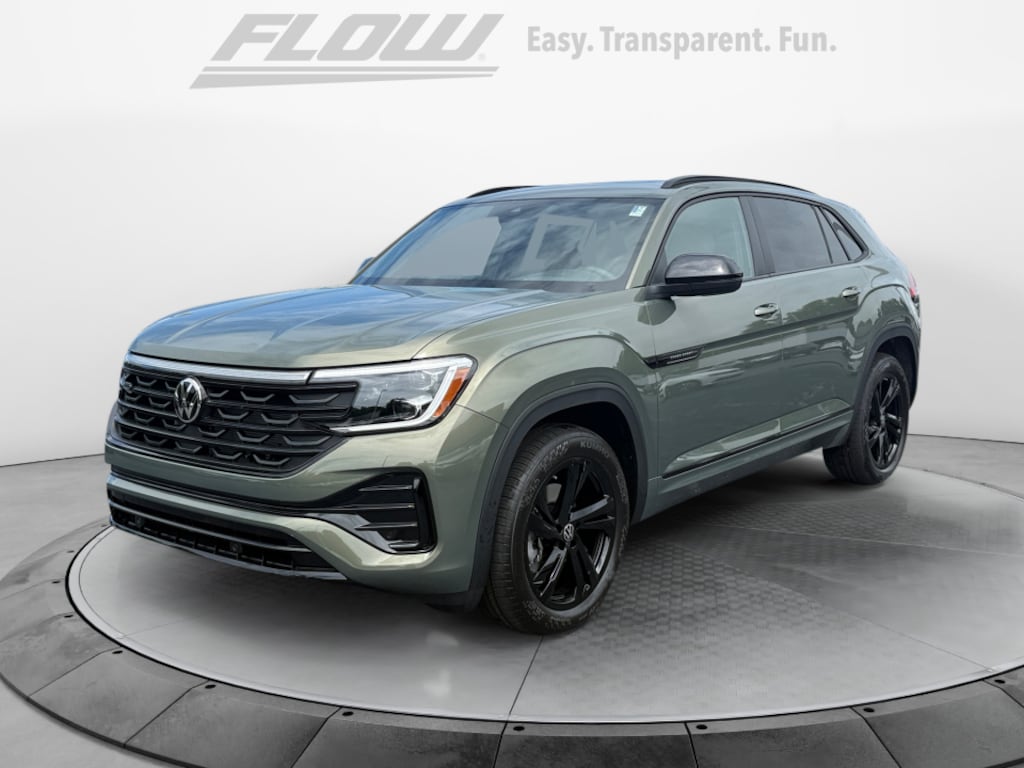 New 2026 Volkswagen Atlas Cross Sport 2.0T SEL R-Line Black SUV