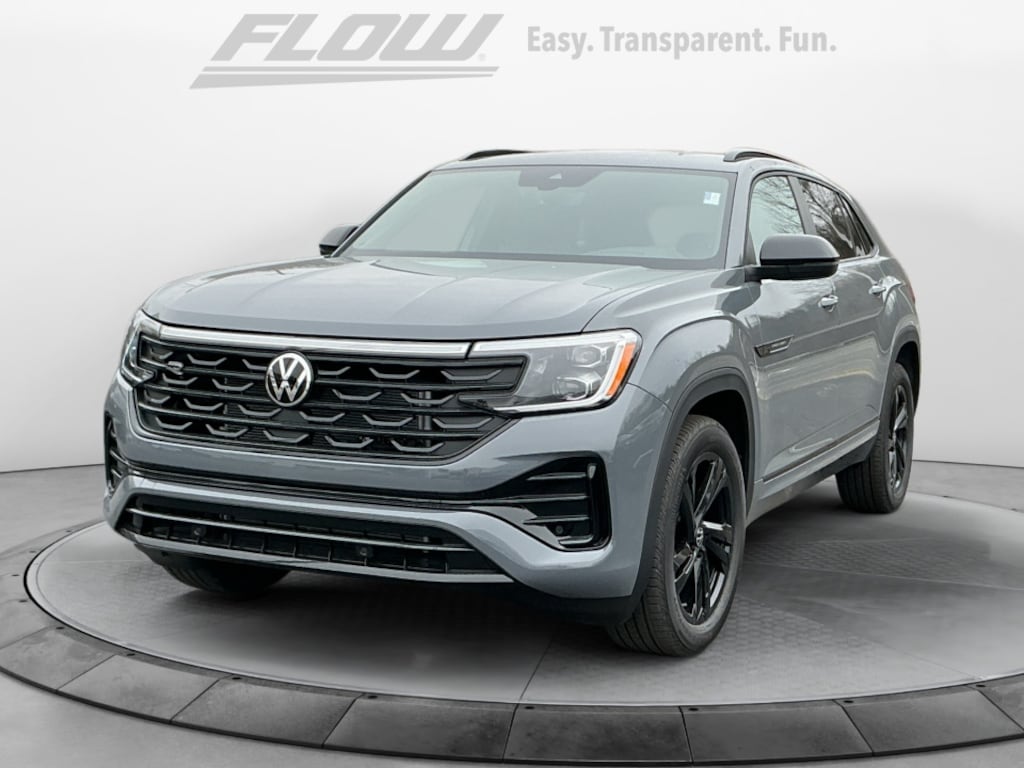 New 2026 Volkswagen Atlas Cross Sport 2.0T SEL R-Line Black SUV