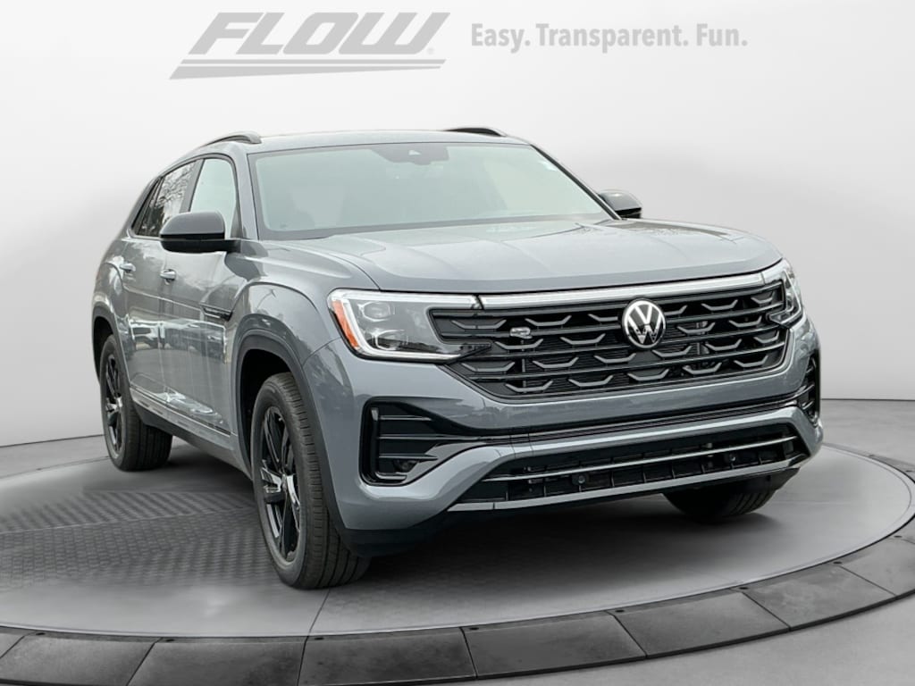 New 2026 Volkswagen Atlas Cross Sport 2.0T SEL R-Line Black SUV