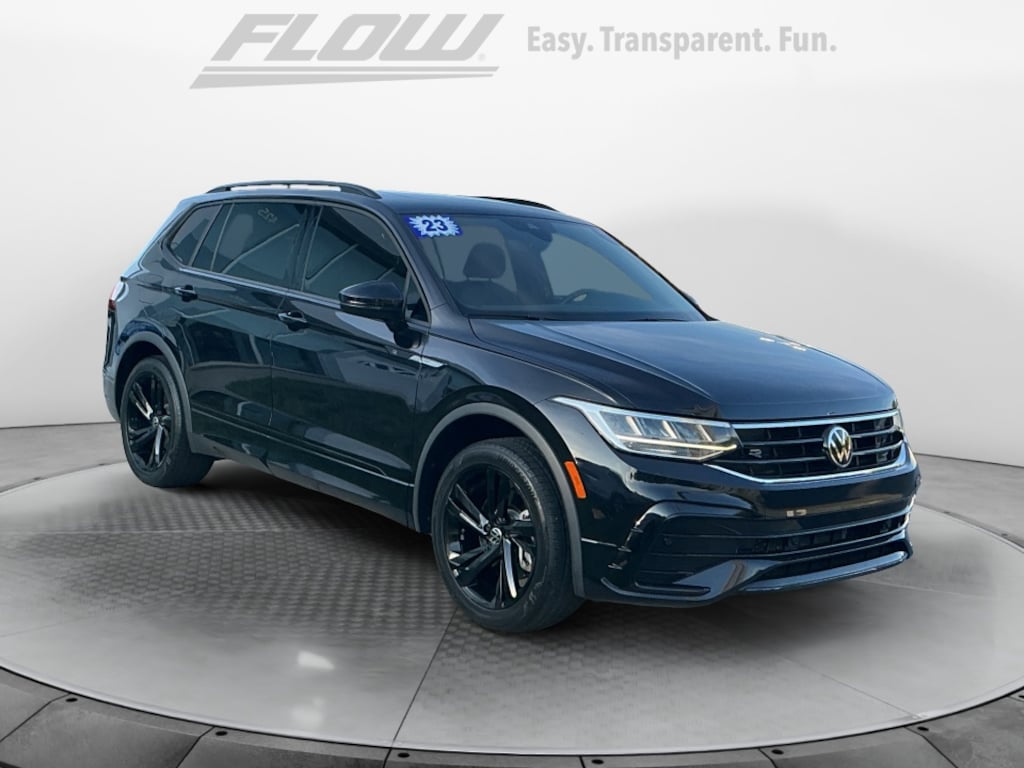 Certified 2023 Volkswagen Tiguan 2.0T SE R-Line Black SUV