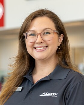 Staff member Samantha Arnold from 293a0add6b39