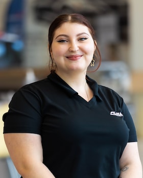 Staff member Emily Smith from 8eb82a89a6da