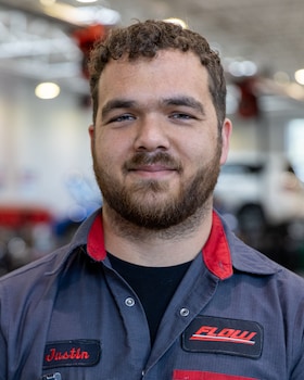 Staff member Justin Oxendine from 8eb82a89a6da