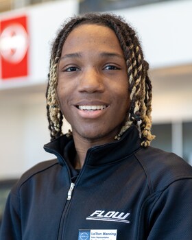 Staff member La'Ron Manning from 2ee38fbf67d4