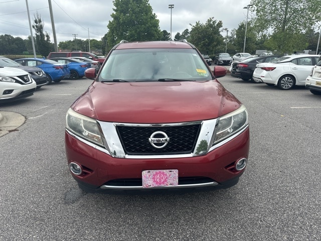 Used 2015 Nissan Pathfinder SV with VIN 5N1AR2MM4FC683858 for sale in Fayetteville, NC