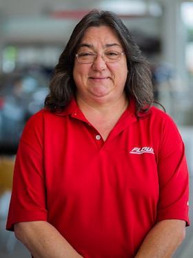 Staff member Joyce Mitchell from 293a0add6b39