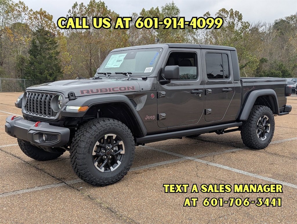 New 2026 Jeep Gladiator Rubicon Pickup