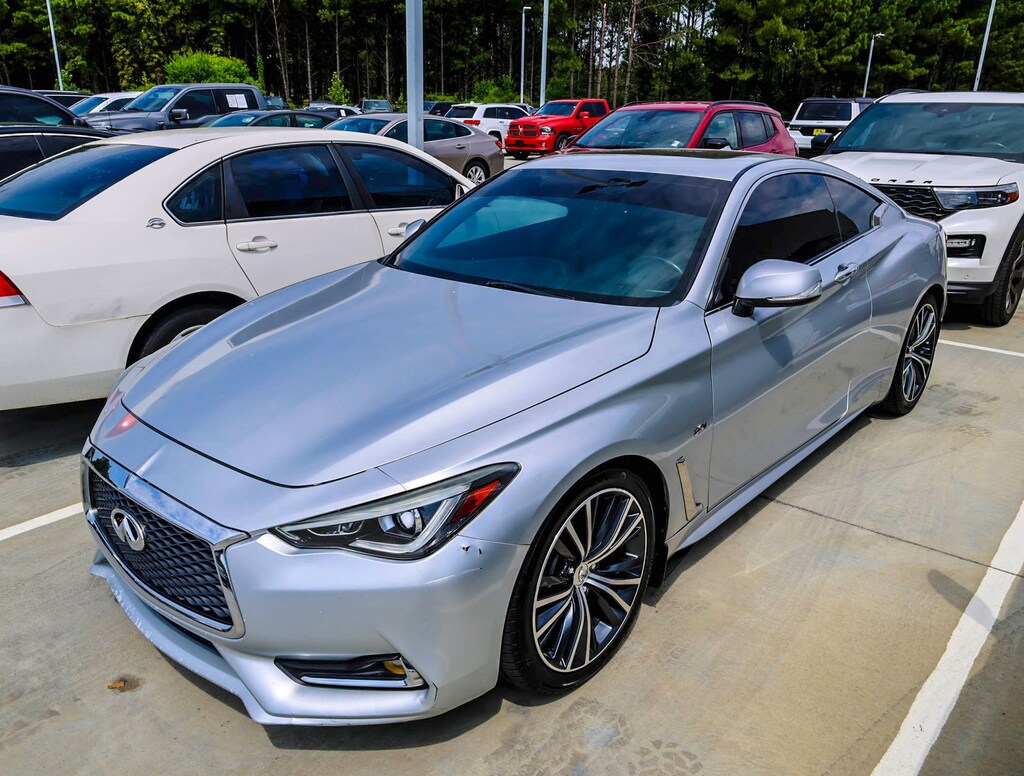Used 2018 INFINITI Q60 3.0t Luxe Coupe
