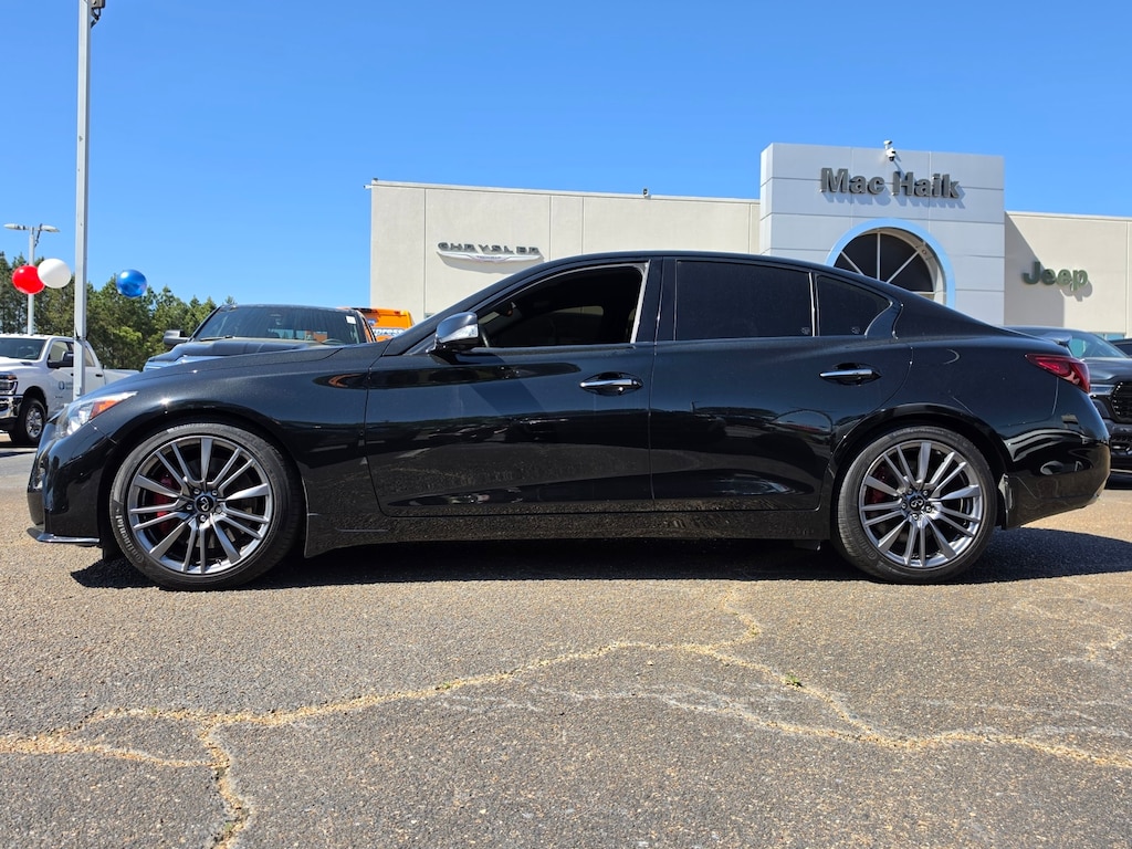 Used 2022 INFINITI Q50 Red Sport 400 Sedan