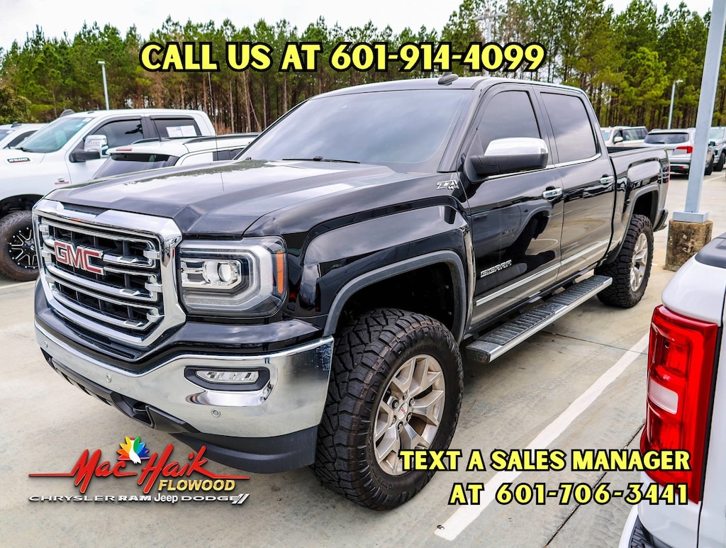 Used 2018 GMC Sierra 1500 SLT Truck