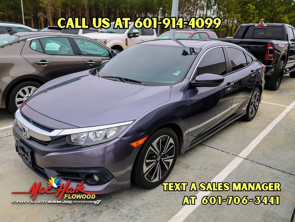 Used 2017 Honda Civic EX-T Sedan