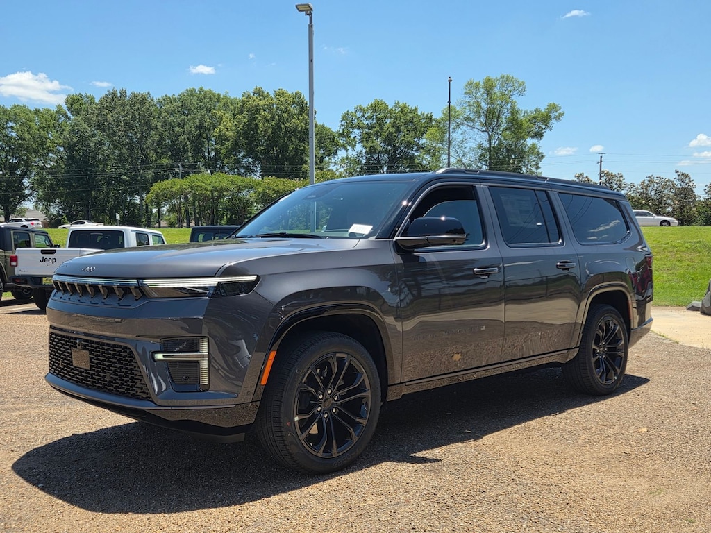 New 2026 Jeep Grand Wagoneer L Summit Obsidian Sport Utility