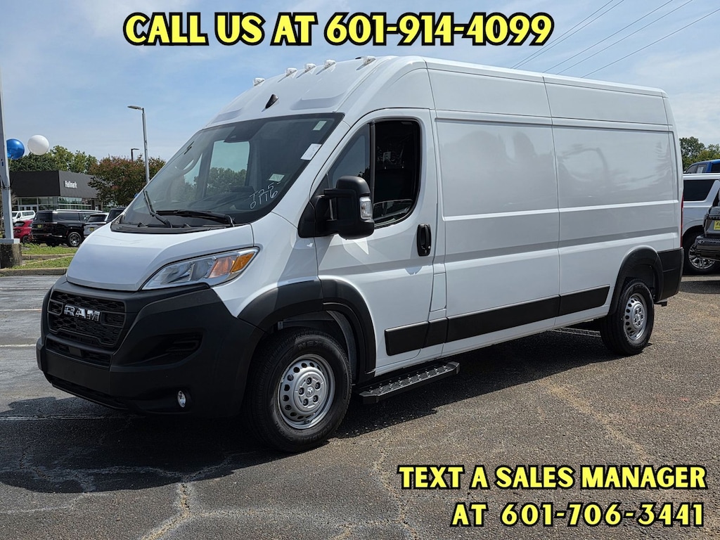 New 2025 Ram Promaster 2500 High Roof Upfitted Cargo Van