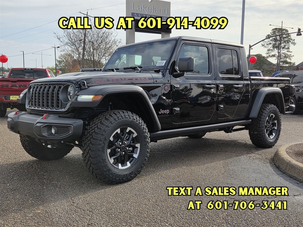 New 2026 Jeep Gladiator Rubicon Pickup